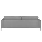 Sofa Piccadilly I (3-Sitzer) Flachgewebe - Silber