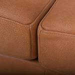 Ecksofa Portobello IV Echtleder - Echtleder Custo: Braun - Breite: 207 cm - Longchair davorstehend links