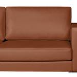 Ecksofa Portobello IV Echtleder - Echtleder Lasde: Cognac - Breite: 251 cm - Longchair davorstehend links