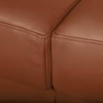 Ecksofa Portobello IV Echtleder - Echtleder Lasde: Cognac - Breite: 251 cm - Longchair davorstehend rechts