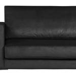 Ecksofa Portobello III Samt - Stoff Tond: Schwarz - Breite: 293 cm - Longchair davorstehend rechts