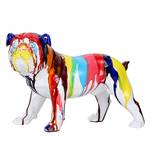 Statuette Bulldog Résine synthétique - Multicolore