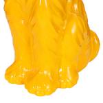 Dekofigur Terrier I Gelb - Kunststoff - 17 x 39 x 28 cm