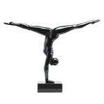 Statuette Athlete Résine synthétique - Noir