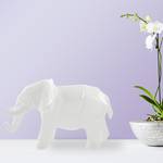 Statuette Elephant Résine synthétique - Blanc