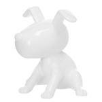 Statuette Beagle II Résine synthétique - Blanc