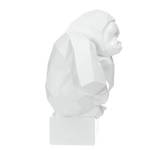 Dekofigur Kenya II Kunstharz - Weiß