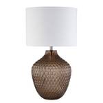 Lampe Caid Coton / verre - 2 ampoules