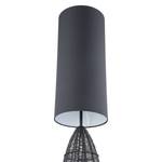 Lampadaire Harle Lin / Fer - 1 ampoule - Noir