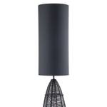 Lampadaire Harle Lin / Fer - 1 ampoule - Noir