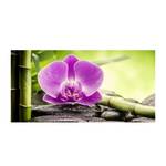 Paneel Grap Orchid Groen - Plaatmateriaal - 100 x 50 x 2 cm