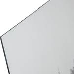 Digitaal bedrukte spiegel City Zwart - Glas - 140 x 50 x 0.3 cm