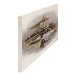 Leinwandbild Cidreira Metall - Textil - Holzart/Dekor - 80 x 40 x 2.8 cm