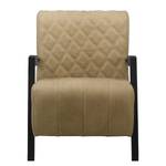 Fauteuil Richlands I Echt leer - Leer Kena: Taupe