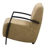 Fauteuil Richlands I Cuir véritable - Cuir Kena: Taupe