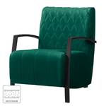 Fauteuil Richlands I Velour - Velours Onoli: Vert vieilli