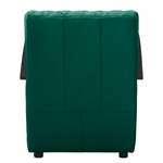 Fauteuil Richlands I Fluweel - Velours Onoli: Antiek groen