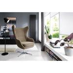 Fauteuil Crawley Microfibre - Taupe