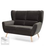 Sofa Glenhaven (2-Sitzer) Samt - Dunkelgrau