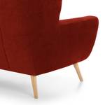 Sofa Glenhaven (2-Sitzer) Samt - Rot