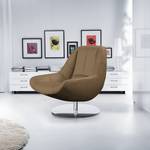 Fauteuil Spay echt leer - Modder