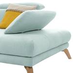 Sofa Boddington (3-Sitzer) Microfaser - Stahlblau