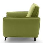 Fauteuil Lonau microvezel - Fijn golvend avocado