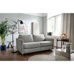 Schlafsofa Montenegro Strukturstoff - Grau - Breite: 157 cm