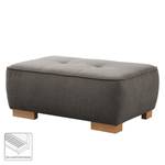 Repose-pieds Belair Microfibre - Gris