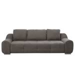 Big Sofa Macacona Microfaser - Dunkelgrau - Keine Funktion