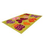 Tapis enfant Glowy Butterfly Fibres synthétiques - Multicolore