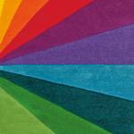 Kurzflorteppich Joy Creation Kunstfaser - Mehrfarbig - 90 x 150 cm