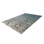 Tapis Move Graceful Fibres synthétiques - Gris / Bleu - 60 x 110 cm