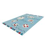 Tapis enfant Move Sea Fibres synthétiques - Bleu clair - 80 x 150 cm