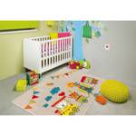 Tapis enfant Move Train Fibres synthétiques - Beige / Multicolore - 80 x 150 cm