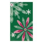 Tapis enfant Joy Spirit II Fibres synthétiques - Vert foncé / Rose vif