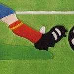 Kindervloerkleed Joy Soccer kunstvezels - meerdere kleuren
