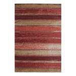 Laagpolig vloerkleed Blaze Nature textielmix - rood/beige - 115 x 170 cm