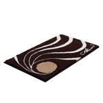 Tapis de bain Colani 18 Fibres synthétiques - Marron - 80 x 150 cm