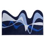 Badmat Concept 19 kunstvezels - Blauw - 75 x 120 cm