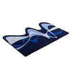 Badmat Concept 19 kunstvezels - Blauw - 50 x 80 cm