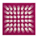 Tapis de bain Concept 07 Fibres synthétiques - Rose foncé - 60 x 60 cm