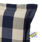 Hockerauflage Kent Textil - Blau