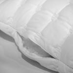 Coussin Cotton Soft Tissu - Blanc - 40 x 80 cm