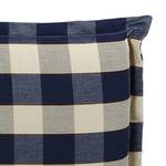 Coussin de banc Kent II tissu - Bleu