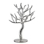 Schmuckhalter Baum Kunstharz - Silber