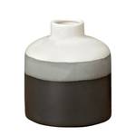 Vase Brixa (3 éléments) Porcelaine - Gris / Noir / Blanc