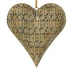 Objet décoratif cœur (2 éléments) Fer - Cuivre