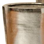 Vaas Padina (2-delig) vernikkeld aluminium - zilverkleurig
