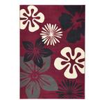 Tapis Flora Tissu - Bordeaux - 200 x 290 cm